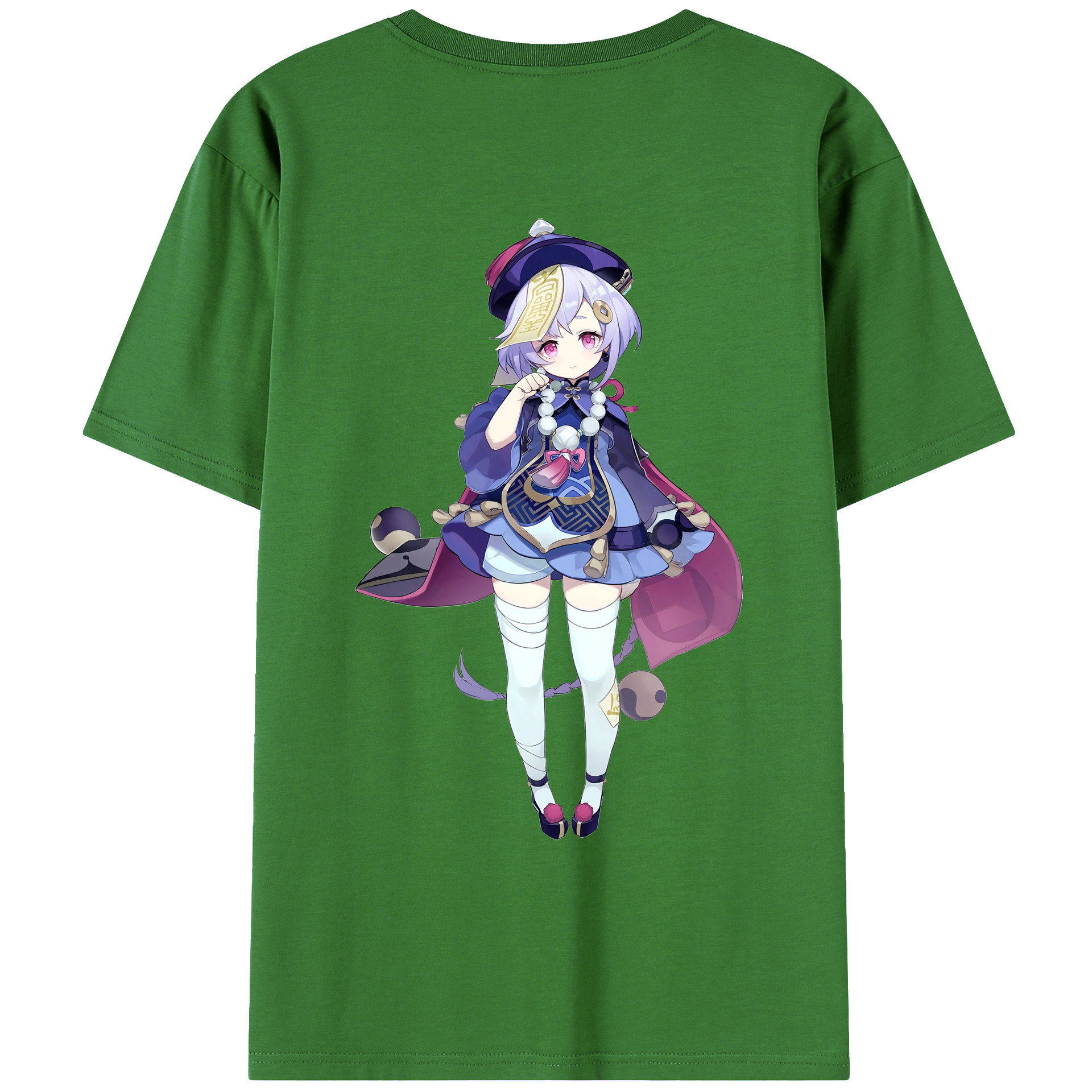 げんし神 七七 なな  genshin Nana レディース半袖Tシャツ(バックプリント)